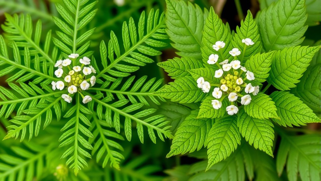 plant identification comparison guide