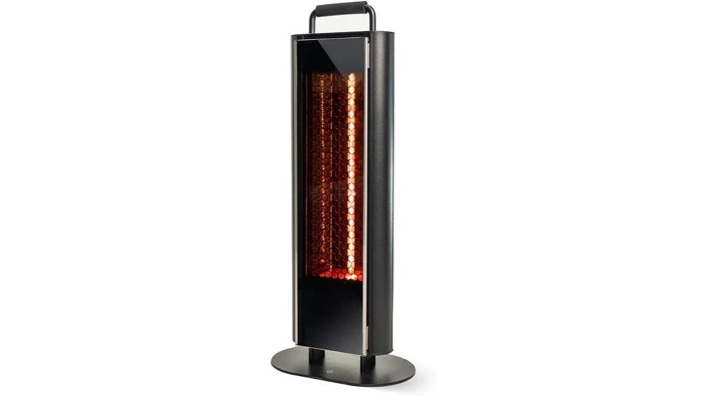 portable 1200w patio heater