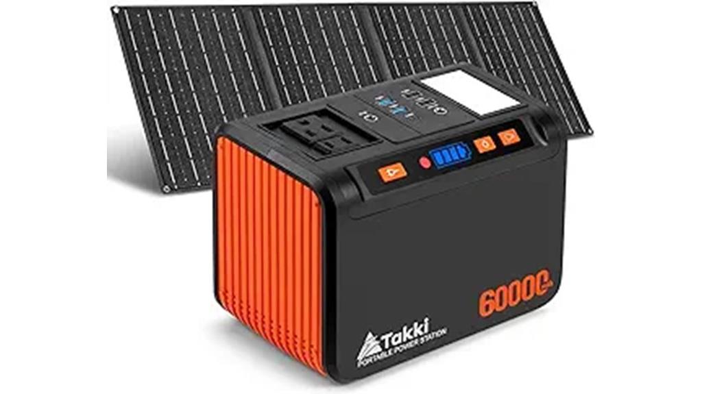 portable 250w solar station