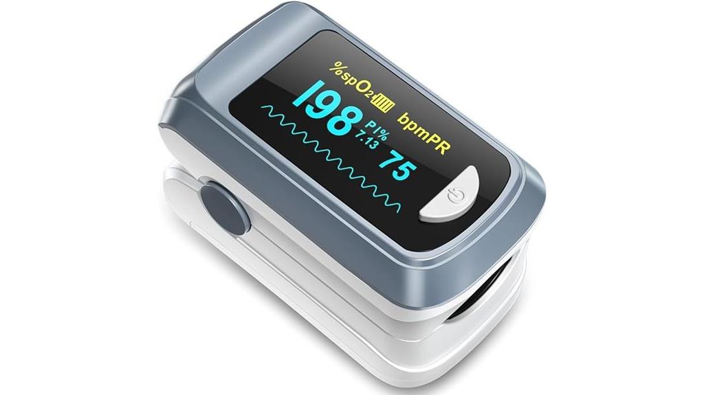 portable blood oxygen monitor