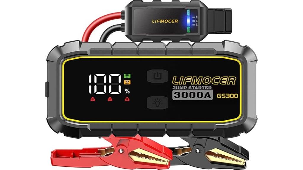 portable car jump starter