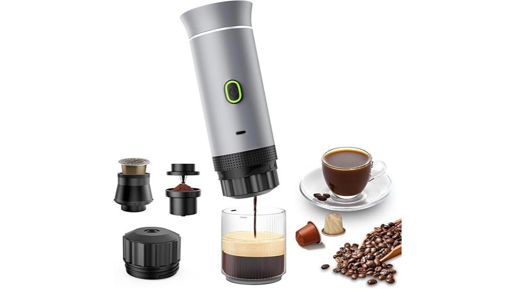 portable coffee brewing device