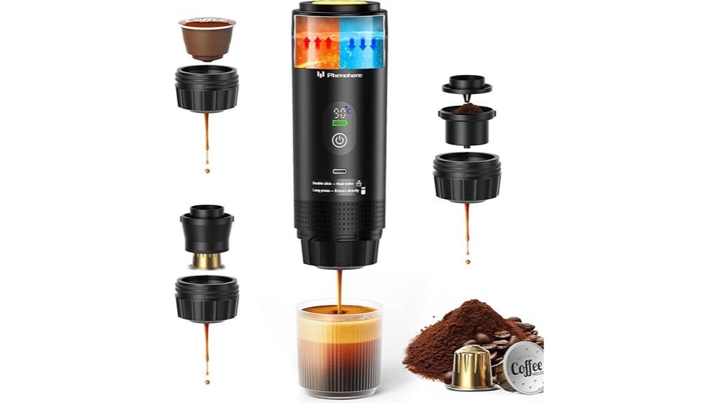 portable espresso machine with battery