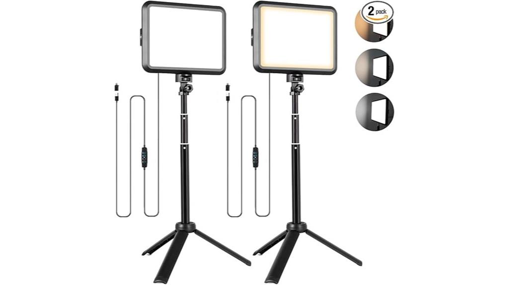 portable led video lights