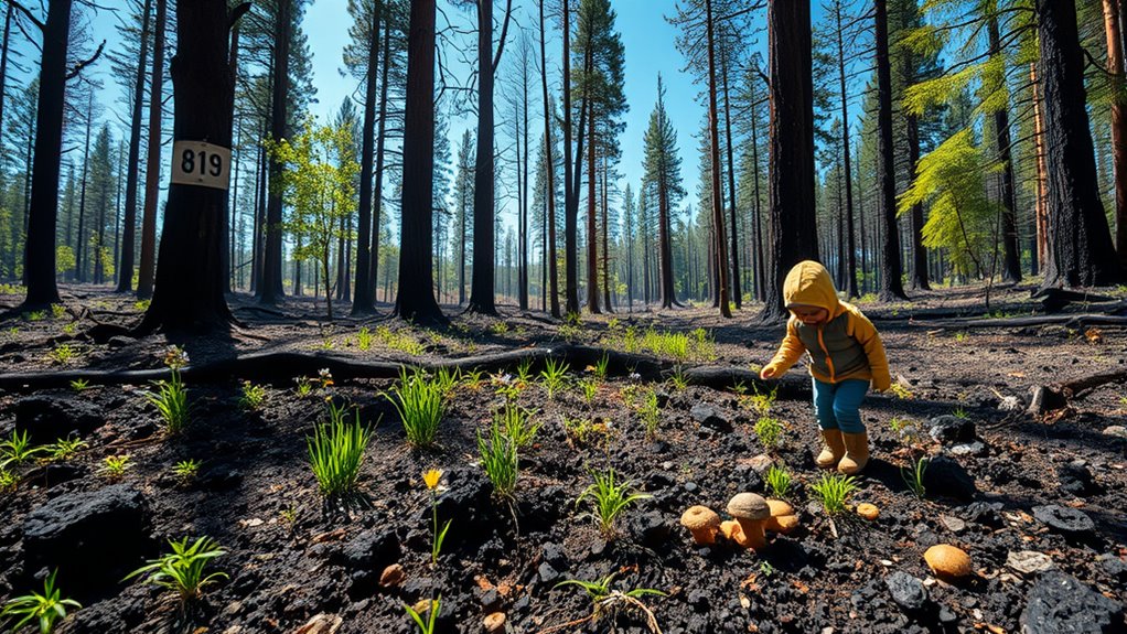 post fire native plant recovery