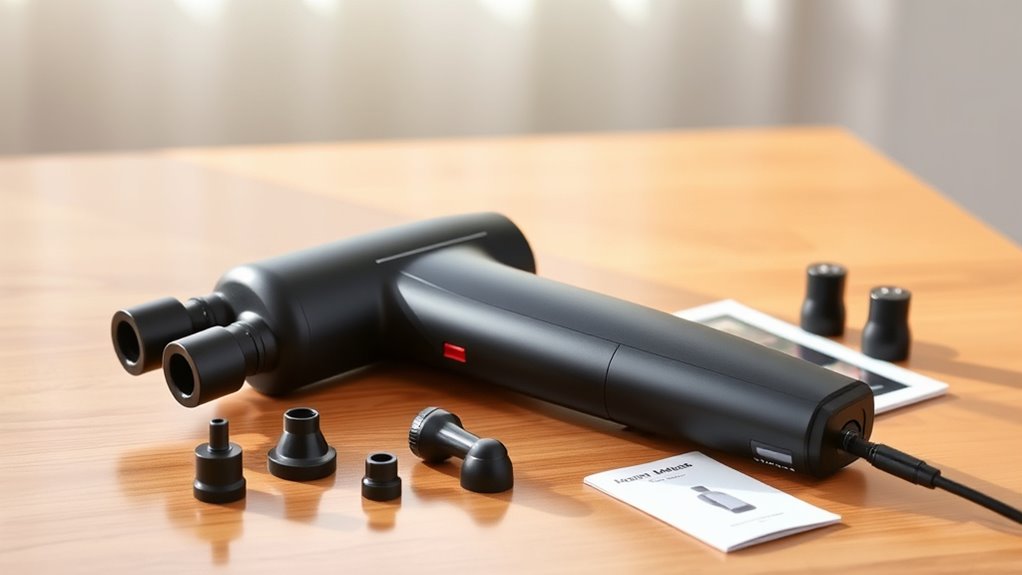 power attachments noise portability