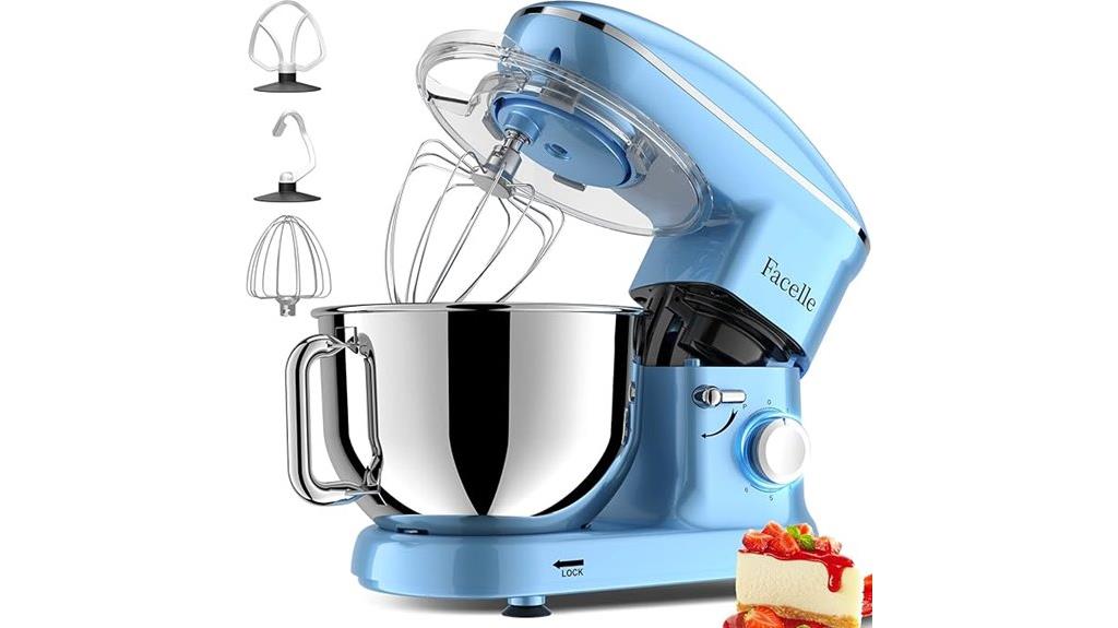 powerful 660w tilt head mixer