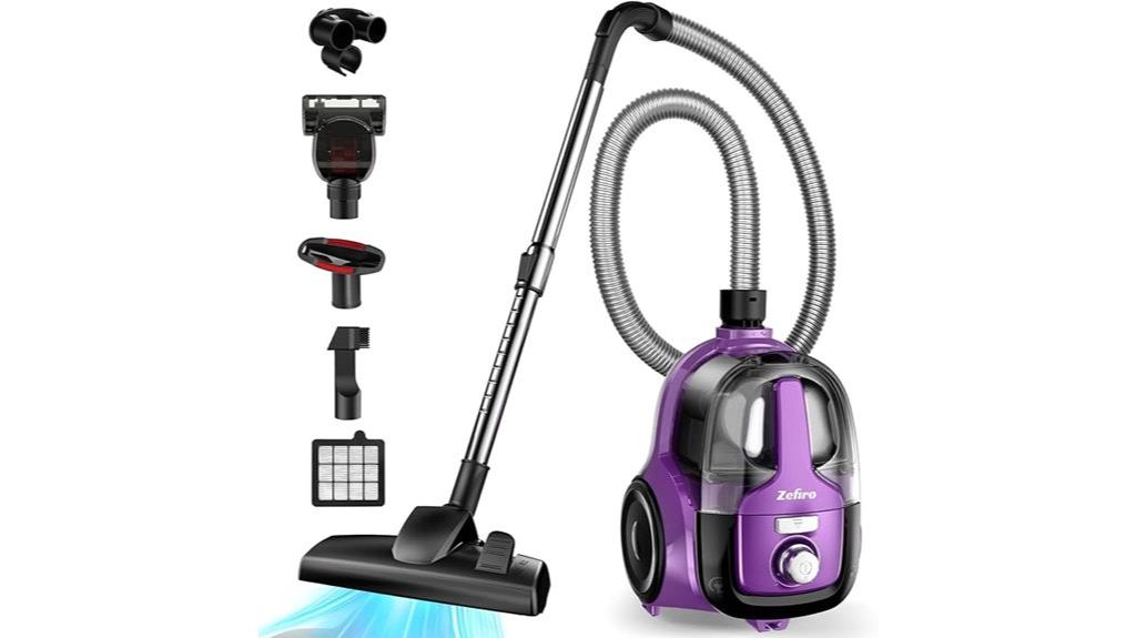 powerful bagless vacuum