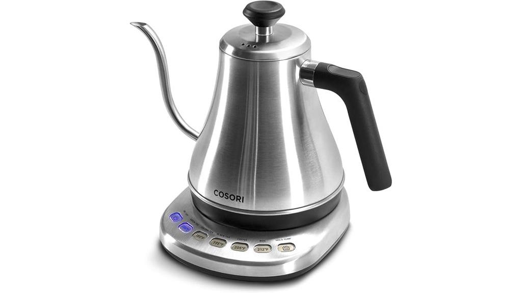 precise temperature presets kettle