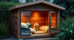 premium heated outdoor pet houses