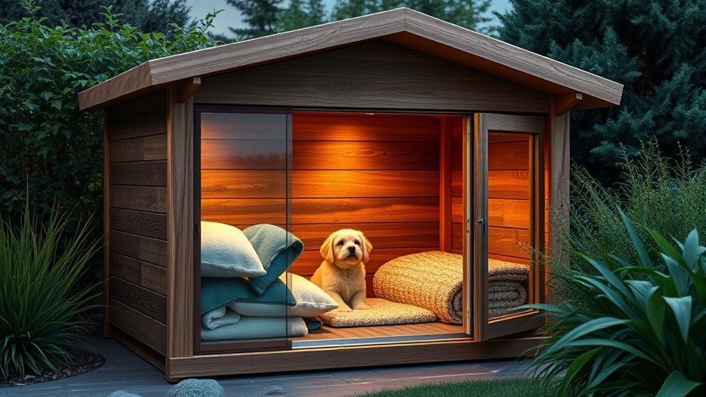 premium heated outdoor pet houses