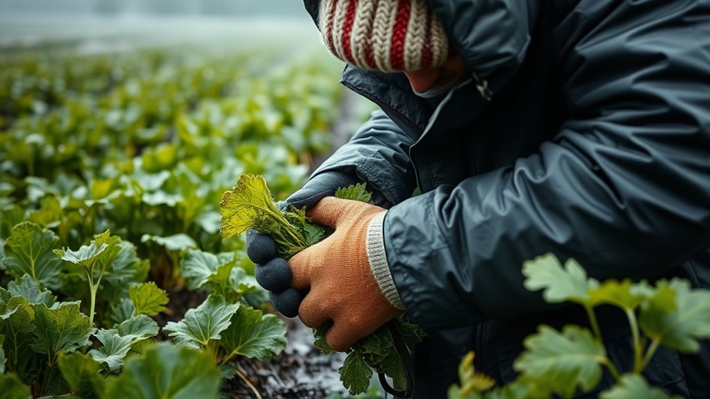 preventing cold related harvest risks