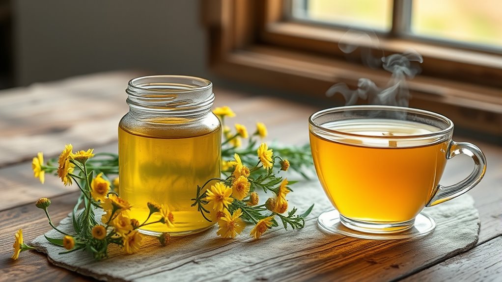 proper yarrow herbal preparation