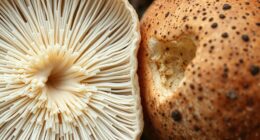 puffballs versus earthballs textures