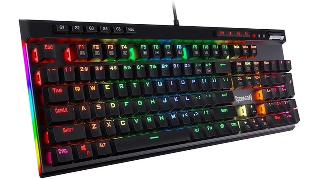 redragon rgb gaming keyboard