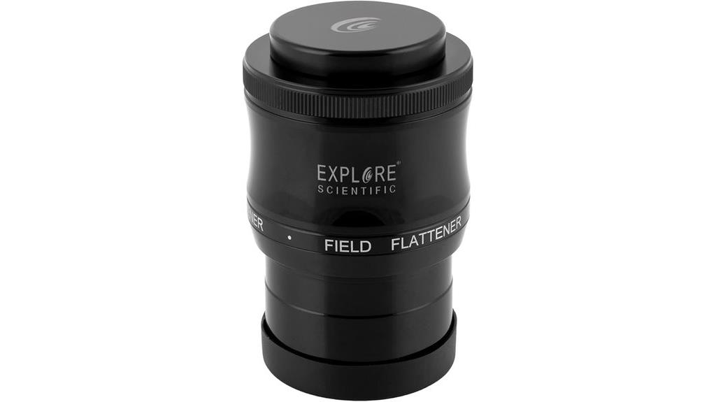 refractor telescope field flattener