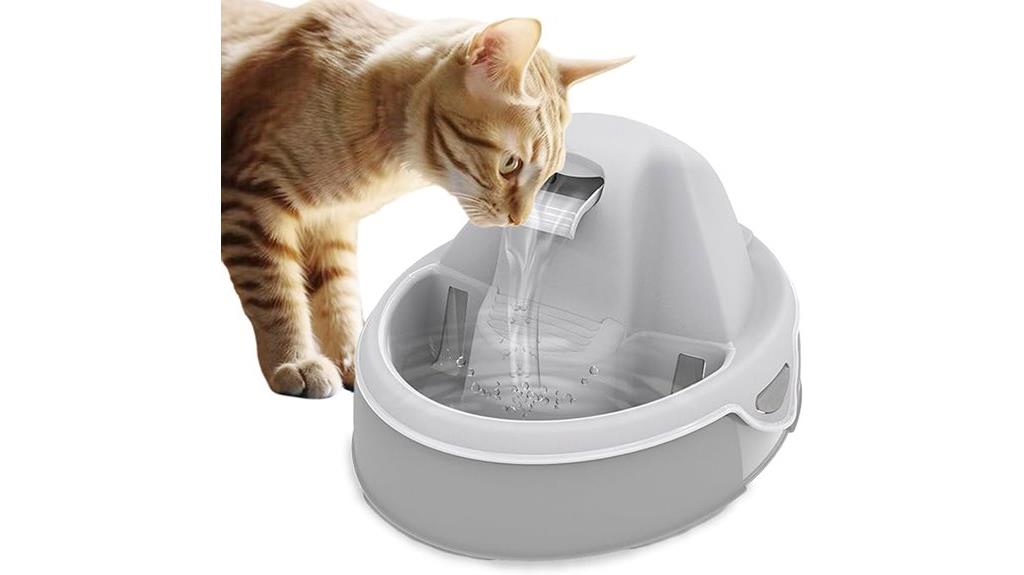 replaceable filter pet fountain