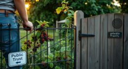 respect private and public land