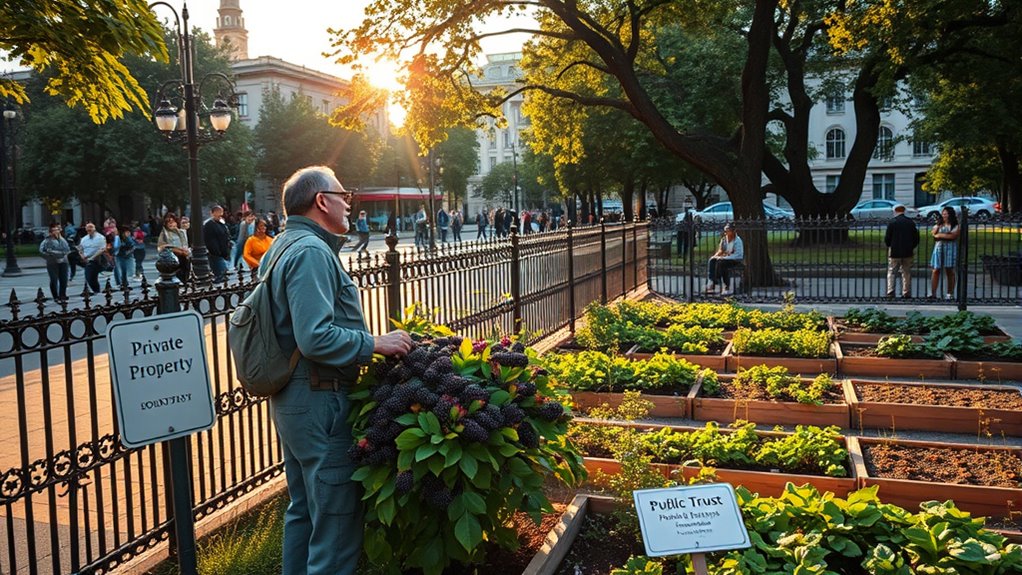 respect property and public