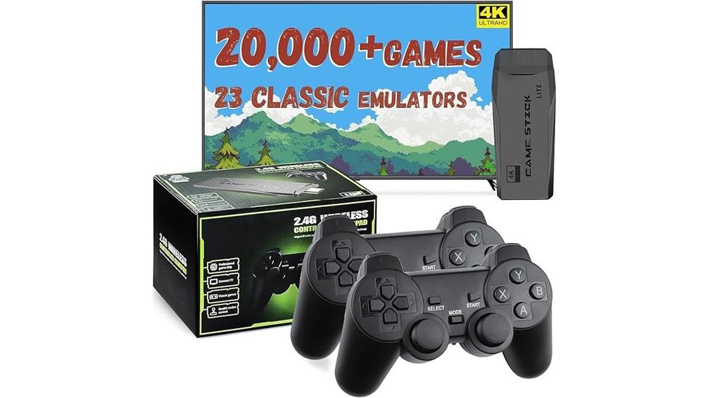 retro gaming console bundle