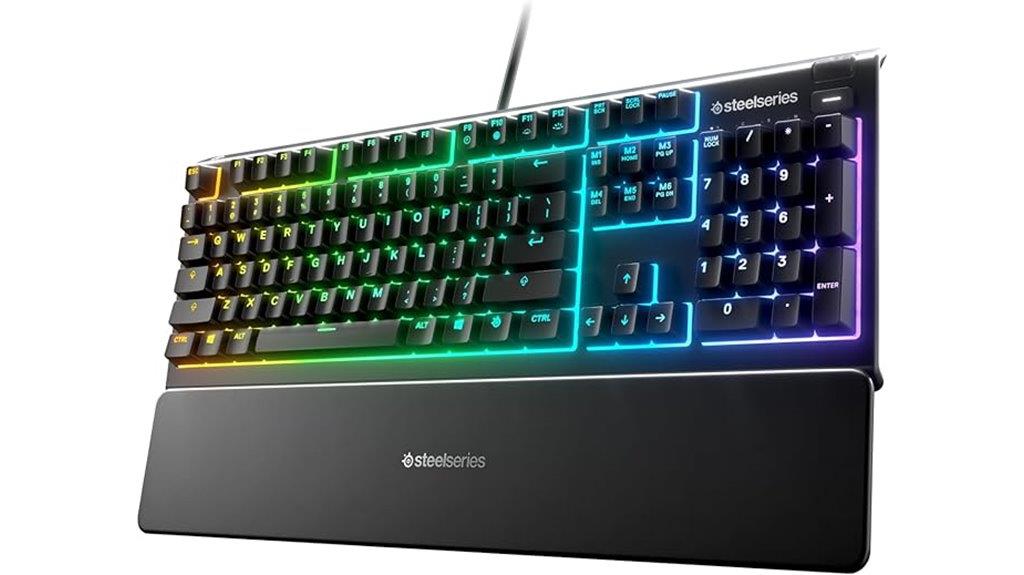 rgb backlit gaming keyboard