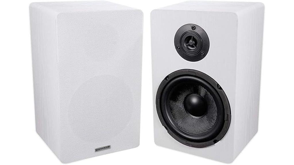 rockville 6 5 bookshelf speakers