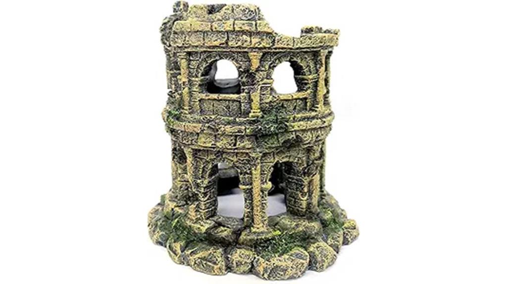 roman style aquarium column