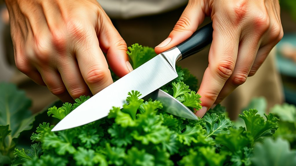 safe plant harvesting techniques