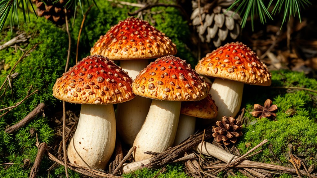 seasonal mushroom foraging adventure