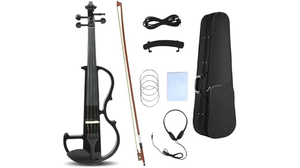 silent full size electric violin