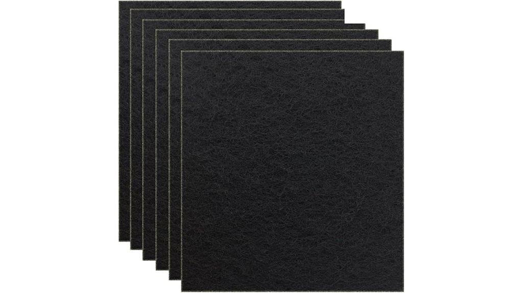 six pack charcoal filters