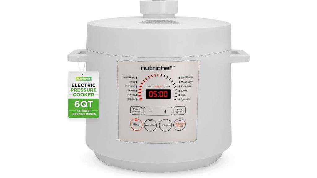 six quart electric cooker