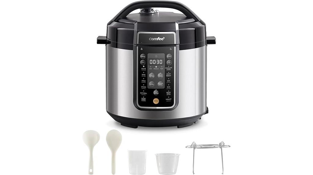 six quart multifunction pressure cooker