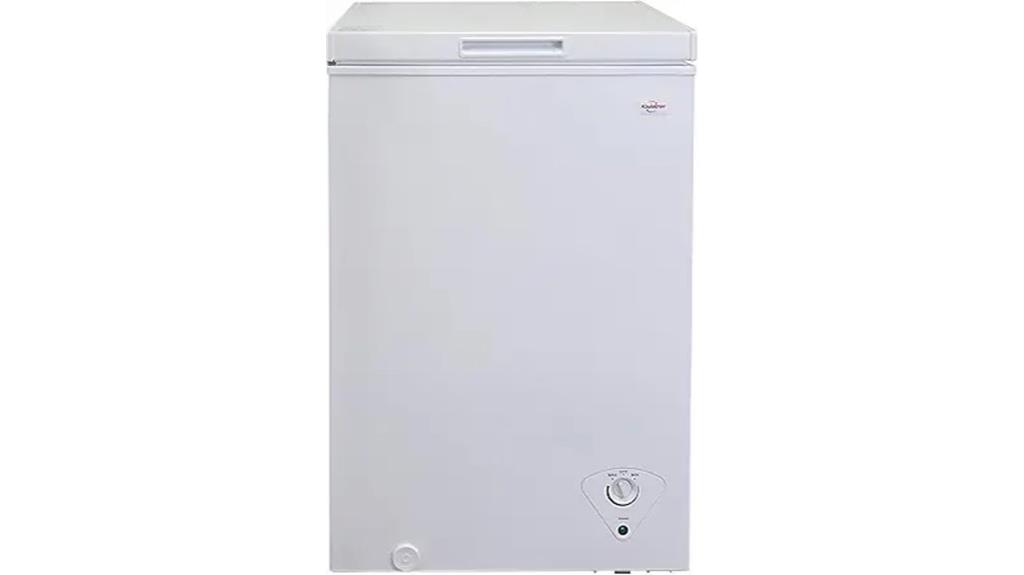 small 3 5 cu ft freezer