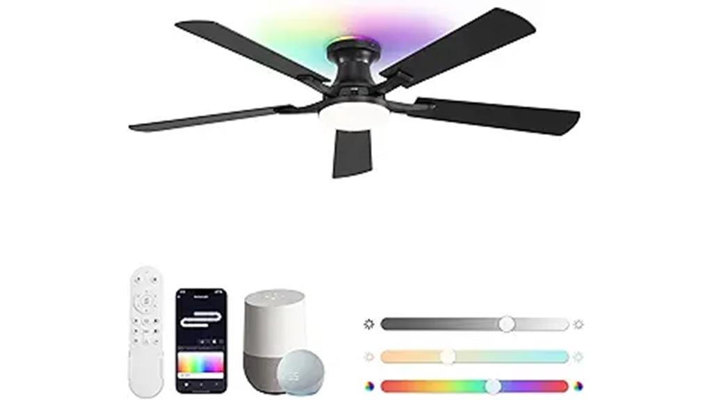 smart ceiling fan rgb
