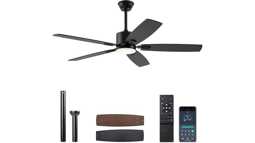 smart ceiling fan with lights
