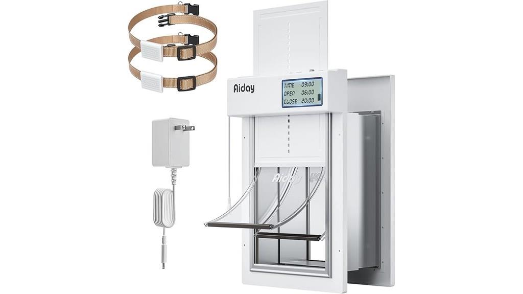 smart collar activated dog door