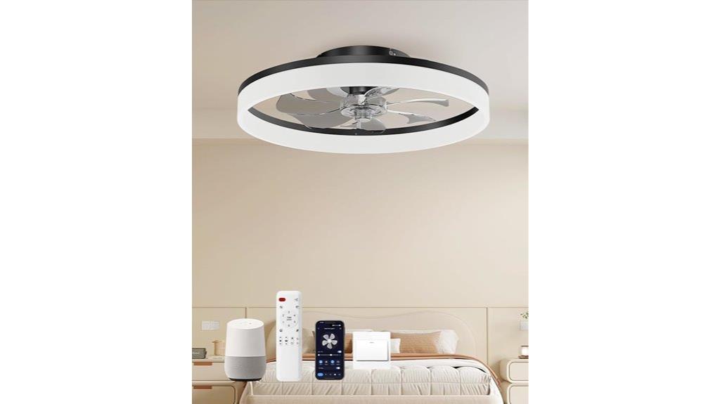 smart led ceiling fan