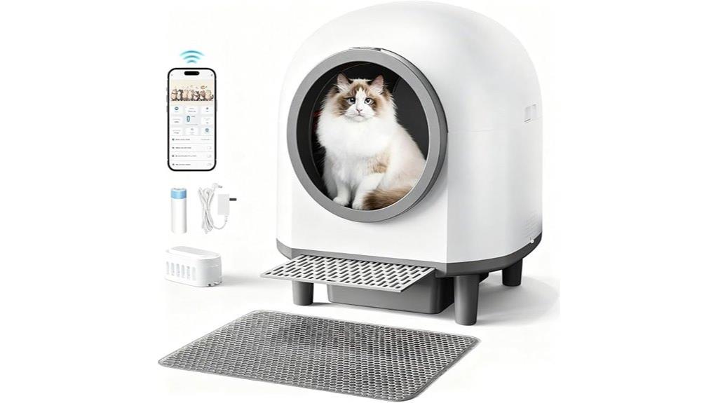 smart odor control litter box