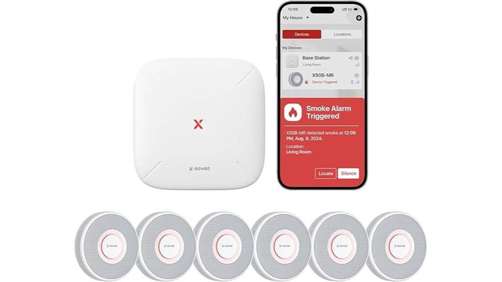 smart smoke detector wi fi