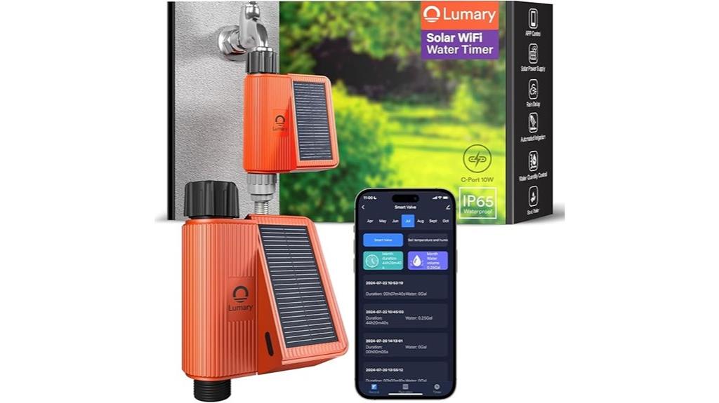 smart solar water timer
