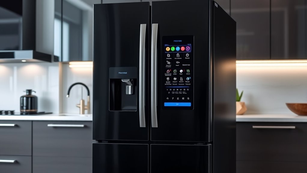 smart touchscreen refrigerator options