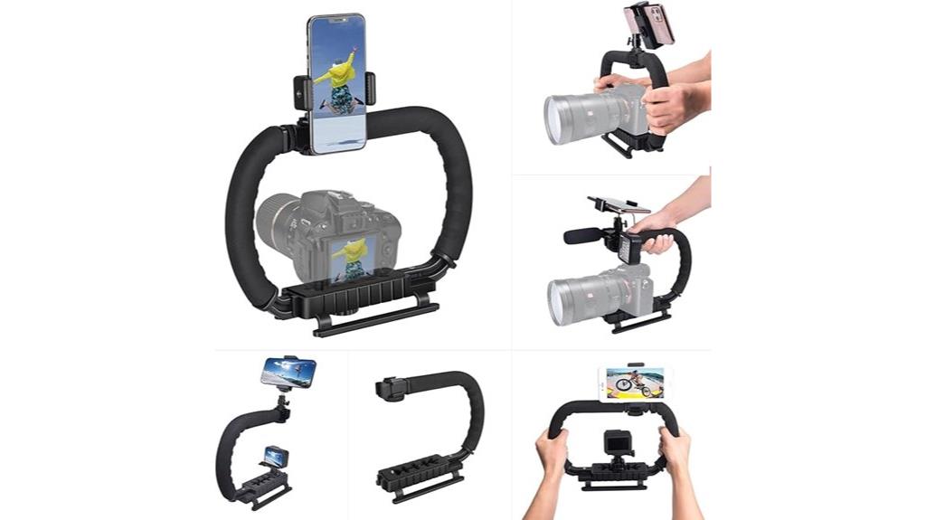 smartphone action camera mount