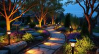 solar powered motion sensor lights