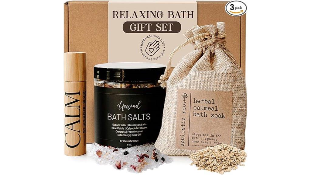 soothing bath gift set