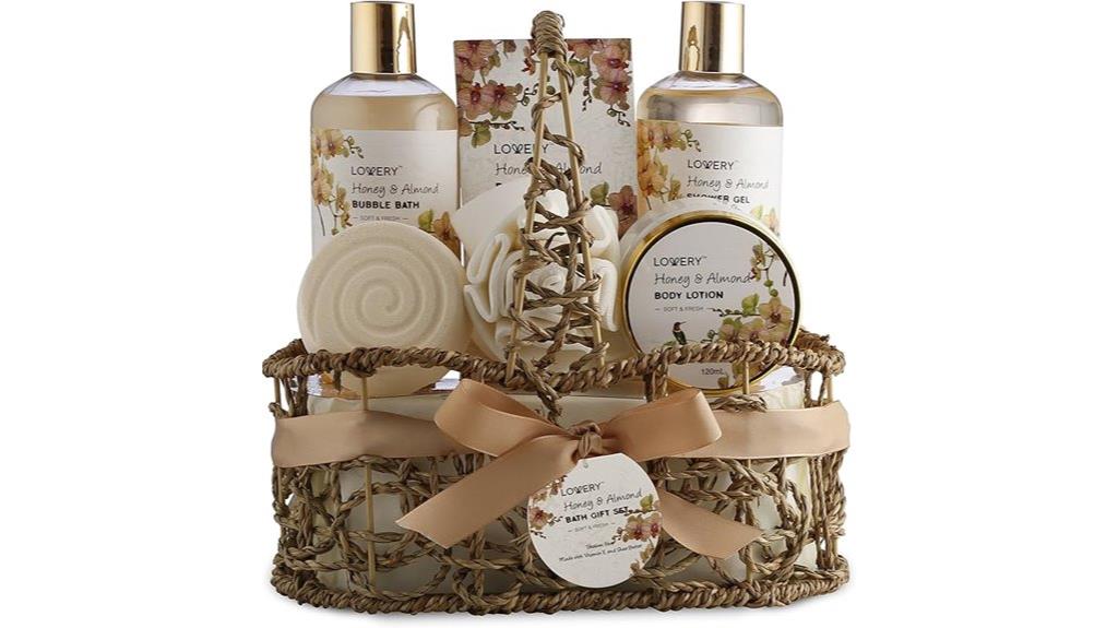 spa honey almond gift