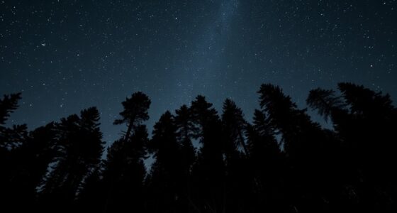 stars trees wind navigation