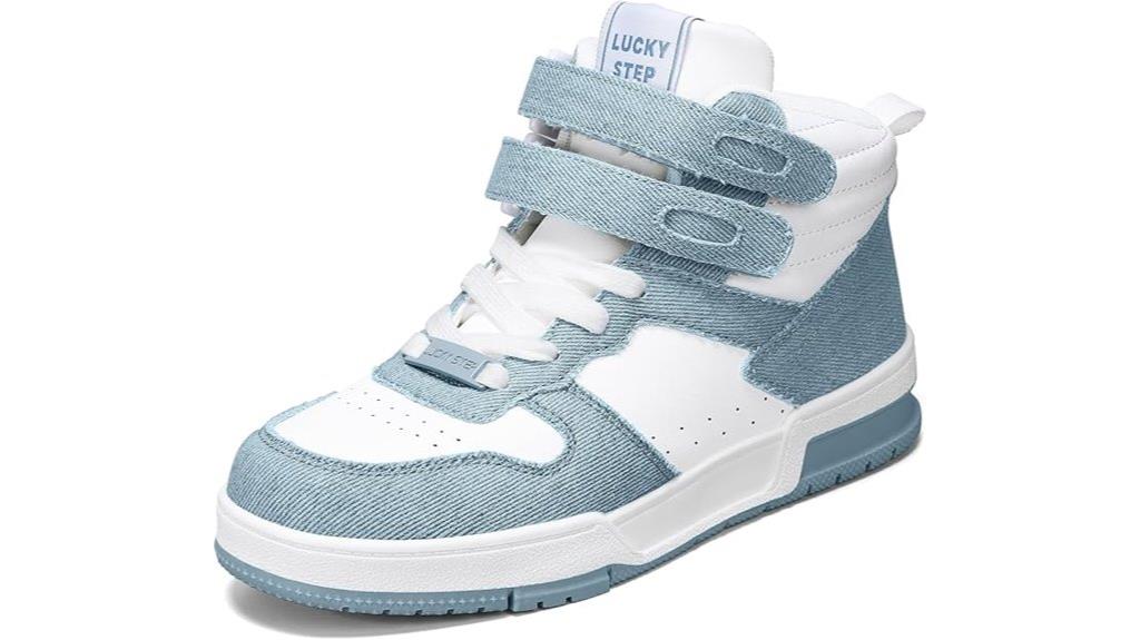 stylish high top sneakers