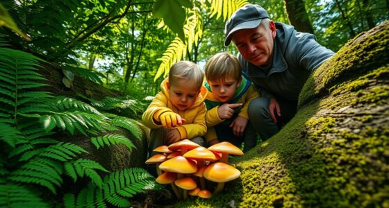 supervised child mushroom safety
