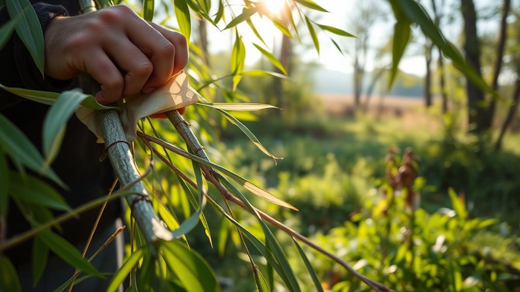 sustainable willow bark harvesting